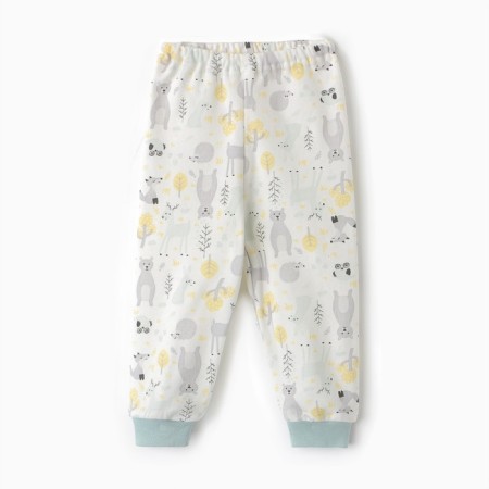 Pants for children, milk/animals, height 74 cm-3