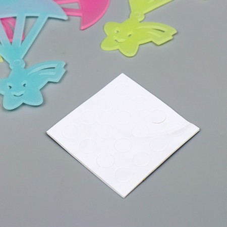 Stick phosphorus plastic "Star with parachute" set of 12 pcs MIX 17x12 cm-3