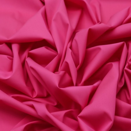 Fabric shirt, smooth -colored cotton, width 150 cm, pink color