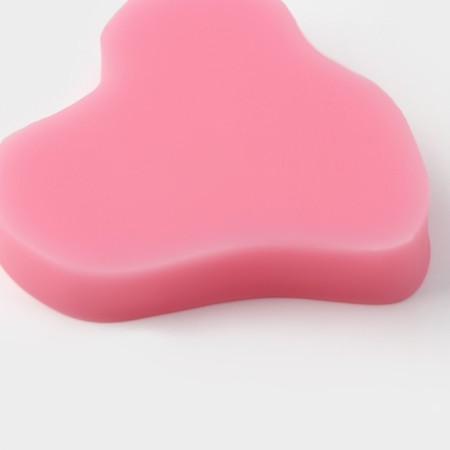 Mold Dolyana "Angels in anticipation", silicone, 8 × 7 cm, pink color-3