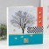 Photo album magnetic 20 sheets "wood and geometry" 33x35x4 cm