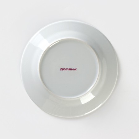 Plate ceramic pies of the “Madonna”, d = 17.5 cm, white color-3