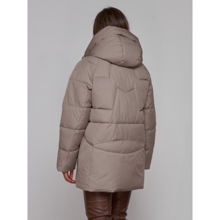 Winter jacket, size 52, light brown color-17