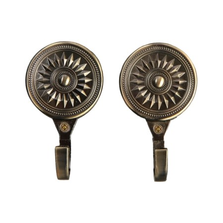 One -rod hook for curtains Cappio KC118, bronze color, 2 pcs-1