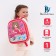 Baby backpack on lightning, pink color