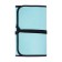 Penal soft twist, 220x460 mm, calligrata, lacing, 37 items, blue