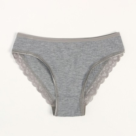 Panties female color gray, size 44-46