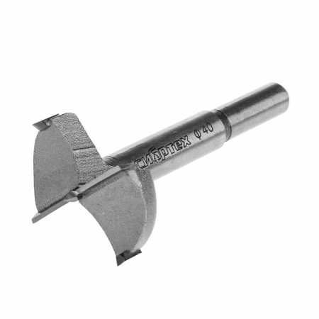 Drill Drill Woods "Sibrtekh", 40 mm, cylindrical shank
