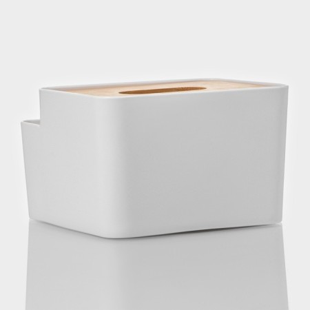 Napotnitsa - Organizer LadoM "Naturel", 15.5 × 15.5 × 10 cm, white color-6