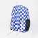 School backpack from textiles on lightning, 5 pockets, blue color