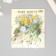 Stickers for creativity PLC PVC "White Flowers" set 40 pcs 9x10.5 cm