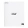 Notebook of 48 sheets in Calligrata Black and White cage, cover coated paper, block No. 2, whiteness 75% (gray sheets), mix