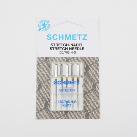Needles for household sewing machines, for stretch tones, No. 75, 5 pcs-3