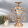Summary metal, glass per 1 candle "Extraordinary Cup" Gold 55x14x23 cm