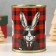 Socks in the bank "Happy New Year, Hare" (Male, Black Color)