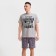 Pajama men's kaftan "feat" R.54, gray