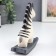 Souvenir Polystone "Honk-rocking" White 16.5x5.5x14 cm