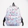 School backpack from lightning textiles, external pocket, pencil case, blue color