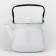 Kettle, 3.5 l, without a decolle, enameled cover, induction, white color