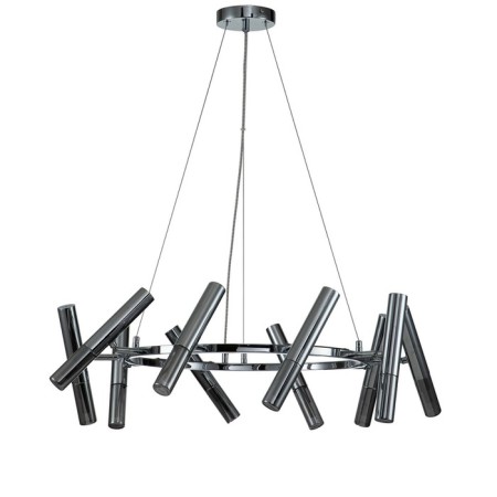 Suspended Indigo lamp, 13006/10p Chrome. 10x28W, G9, 680x680x225/1365 mm-1