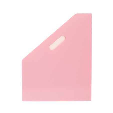 A4 vertical tray for A4, plastic, 12 departments, pink pastel-3
