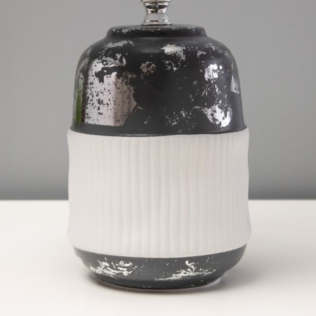 Arnella table lamp E27 40W gray-white 20x20x32 cm-3