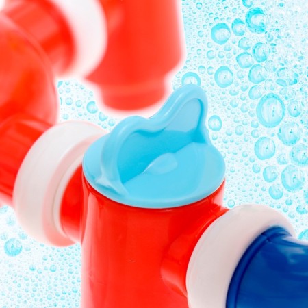 Bath toy "Funny water supply", on a suction cup-7