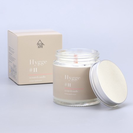 Aromatic candle "Hygge" #11 Vaikiki beach, soy wax, in a bank, 90 g-8