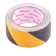 Adhesive tape Matrix 88718, anti-slip, black and yellow, 50 mm x 5 m