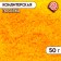 Sprinking sugar decorative "Color sugar", yellow, 50 g