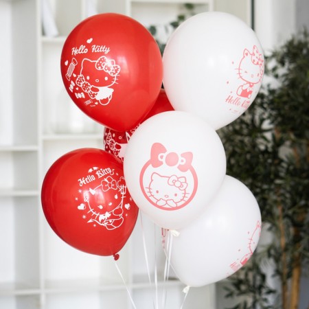 Shar Latex 12 "Hello Kitty", a set of 5 pcs., Mix-1