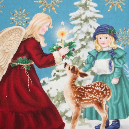 New Year's set of napkins Ethel Christmas Time, 40x40cm 4 pcs-8