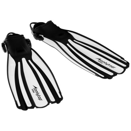 Laste for diving Onlytop, with an open heel, p. 41-44, black/white color-4