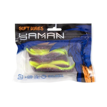 The Yaman Pro Boost Up, 10.2 cm, color #26-Violet Chartreuse, packaging 4 pcs.-6