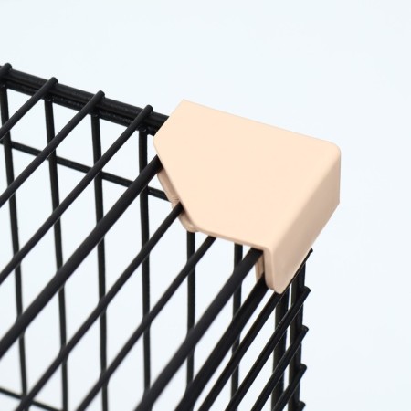 Cage for chinchillas "Piggage" No. 11, Folding, 80 x 50 x 46cm, beige-9