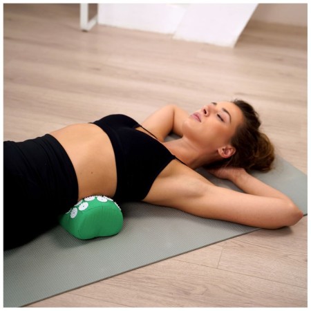 Acupunctural set Sangh: Massage rug 65x40x2 cm, Bolster 36x9x13 cm-3