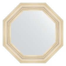 Зеркало в багетной раме, травленое серебро 99 мм, 74x74 см