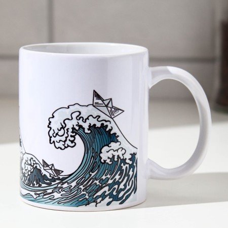 Sublimation mug "Sea of ​​work"-2