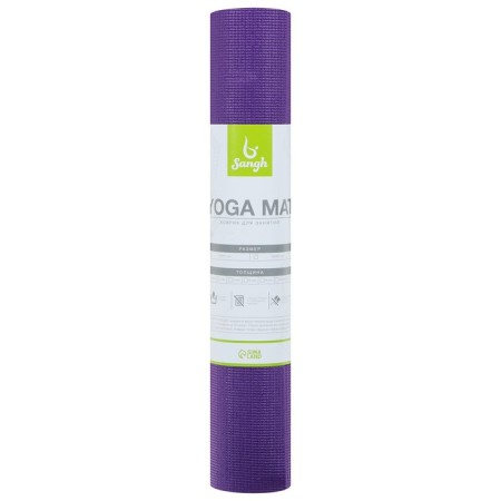 Sangh yoga rug, 173x61x0.3 cm, purple color-12