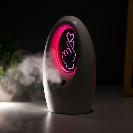 Night with a moisturizer "Lier" LED 7 colors USB white 11x7x18 cm Risalux