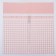Floristic film, "Beautiful Life", pink 58x58cm