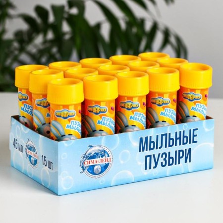 Soap bubbles, mixes, 45 ml-3