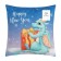 Pillowess Decorative Ethel "Happy New Year" 40x40 cm, 100 polyester, velor