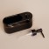 SL Home Lines soap dispenser, with a sponge stand, 400 ml, black color
