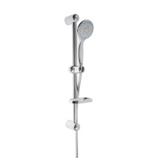 Shower Set Zein Zn0105, hose 150 cm, a stand with a soap dish, a watering can 5 modes, satin