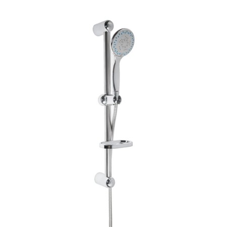 Shower Set Zein Zn0105, hose 150 cm, a stand with a soap dish, a watering can 5 modes, satin