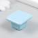 Pen for the casket ceramics, metal "Square" Blue 3.3x3.3x2.1 cm