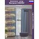 Set of curtains "Canvas", size 200x270 cm, 2 pcs, color purple marengo