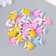 Set of buttons of decorative plastic "Bright fish" set 20 pcs 1.5x1.8 cm mix