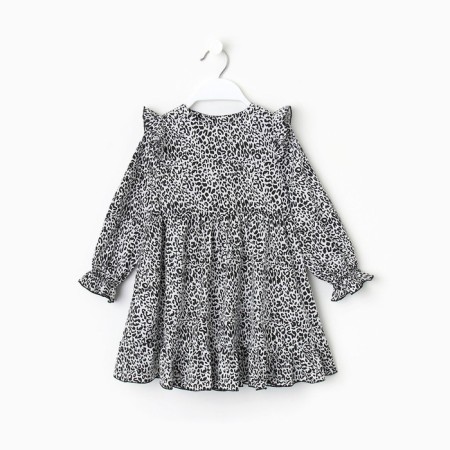 Платье детское KAFTAN "Леопард", размер 30 (98-104 см)-6